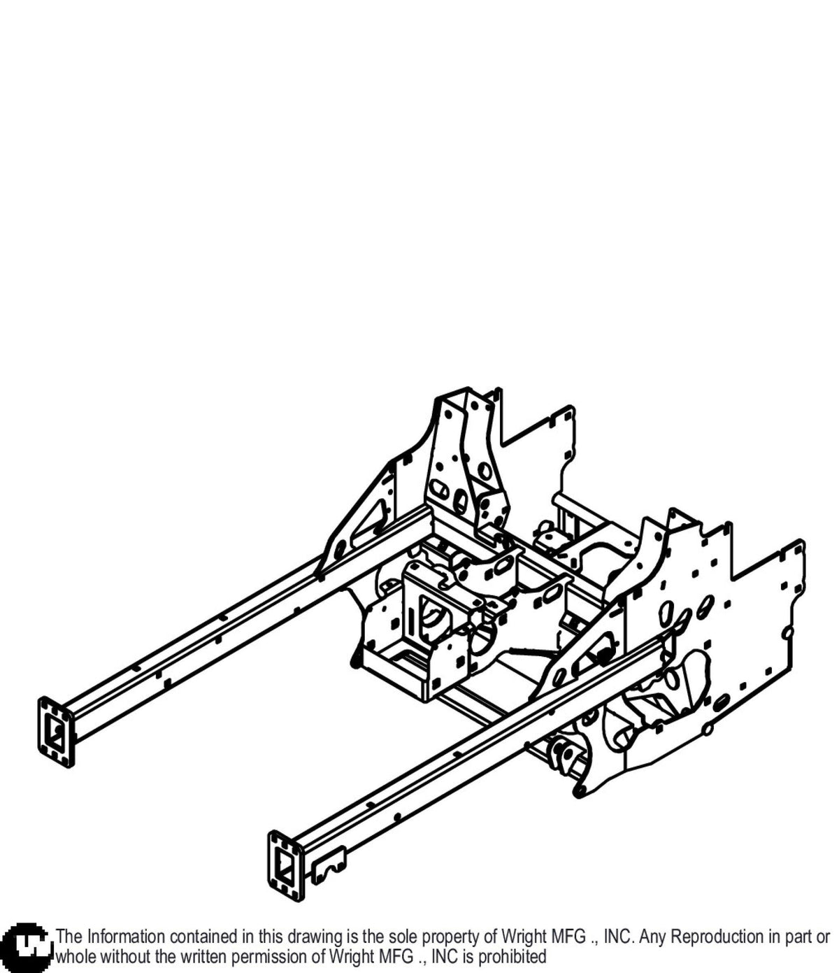 WZXT Tractor Frame 93410594 Default Title