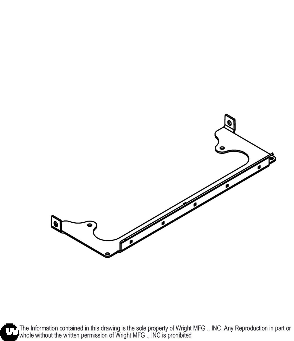 WZXT Rear Foot Plate Support 93410598 Default Title