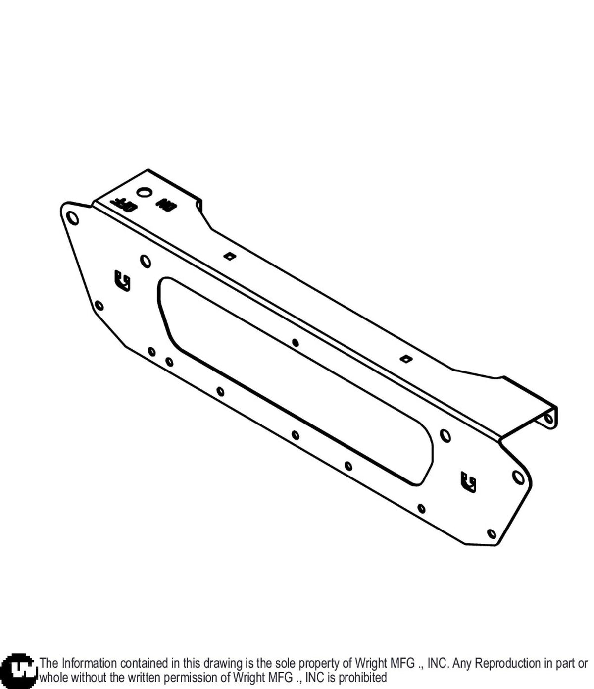 WZXT Upper Tractor Crossmember 93410602 Default Title