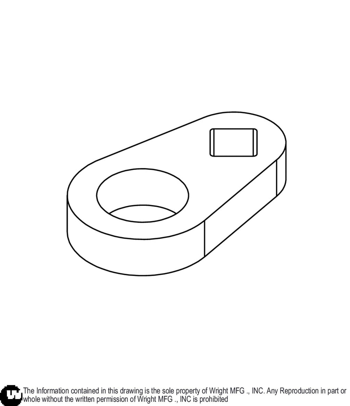 WZ Suspension Through Pin Support Plate 93410622 Default Title