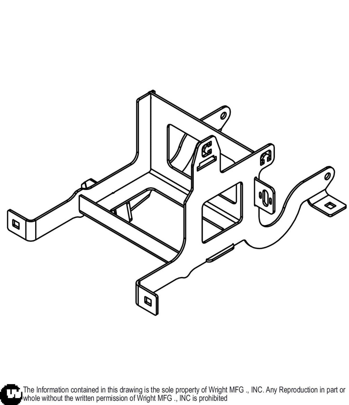 WZXL Battery Box Weldment 93410627 Default Title