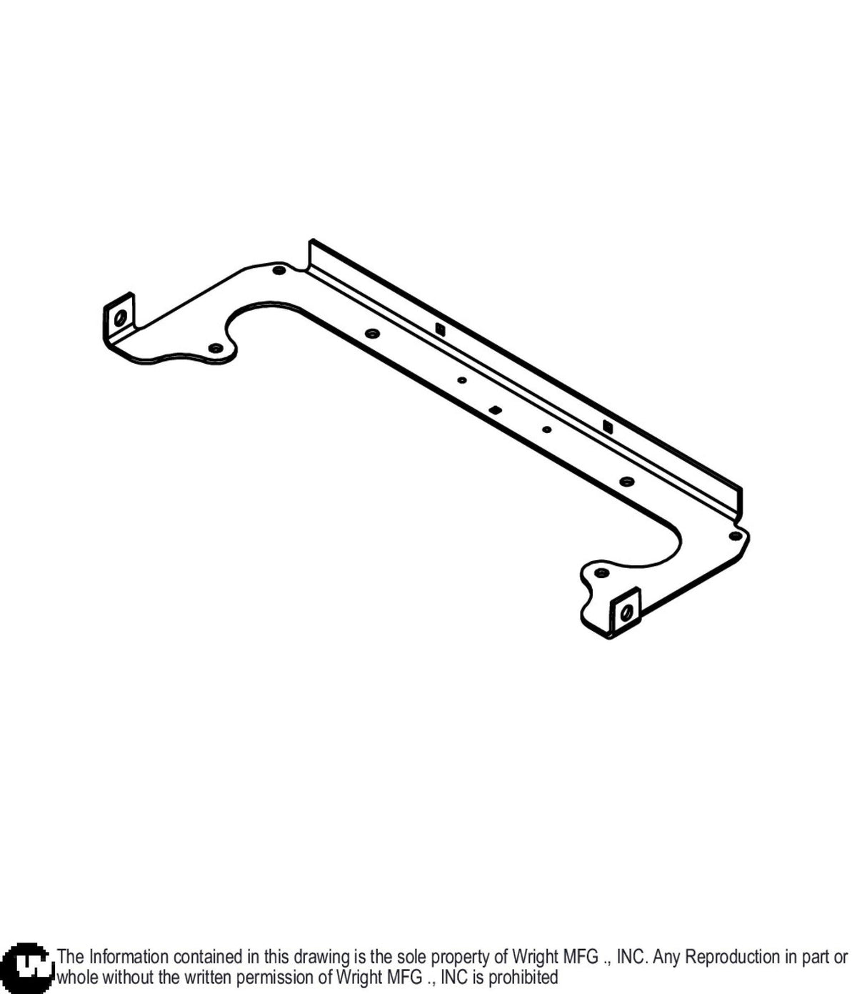 WZXL Rear Foot Plate Support 93410628 Default Title