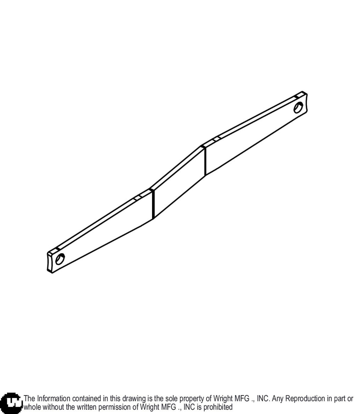 WSLG Rear Deck Lift Linkage 93410672 Default Title