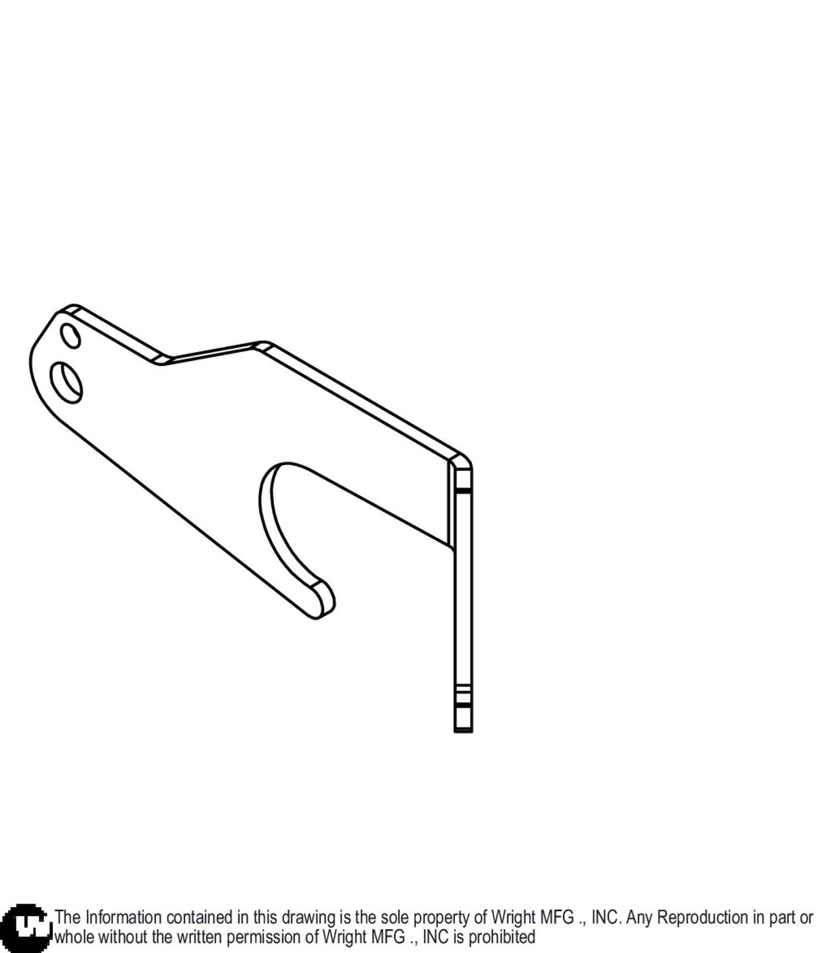 11GA Right WSB Brake Arm 93420225 Default Title