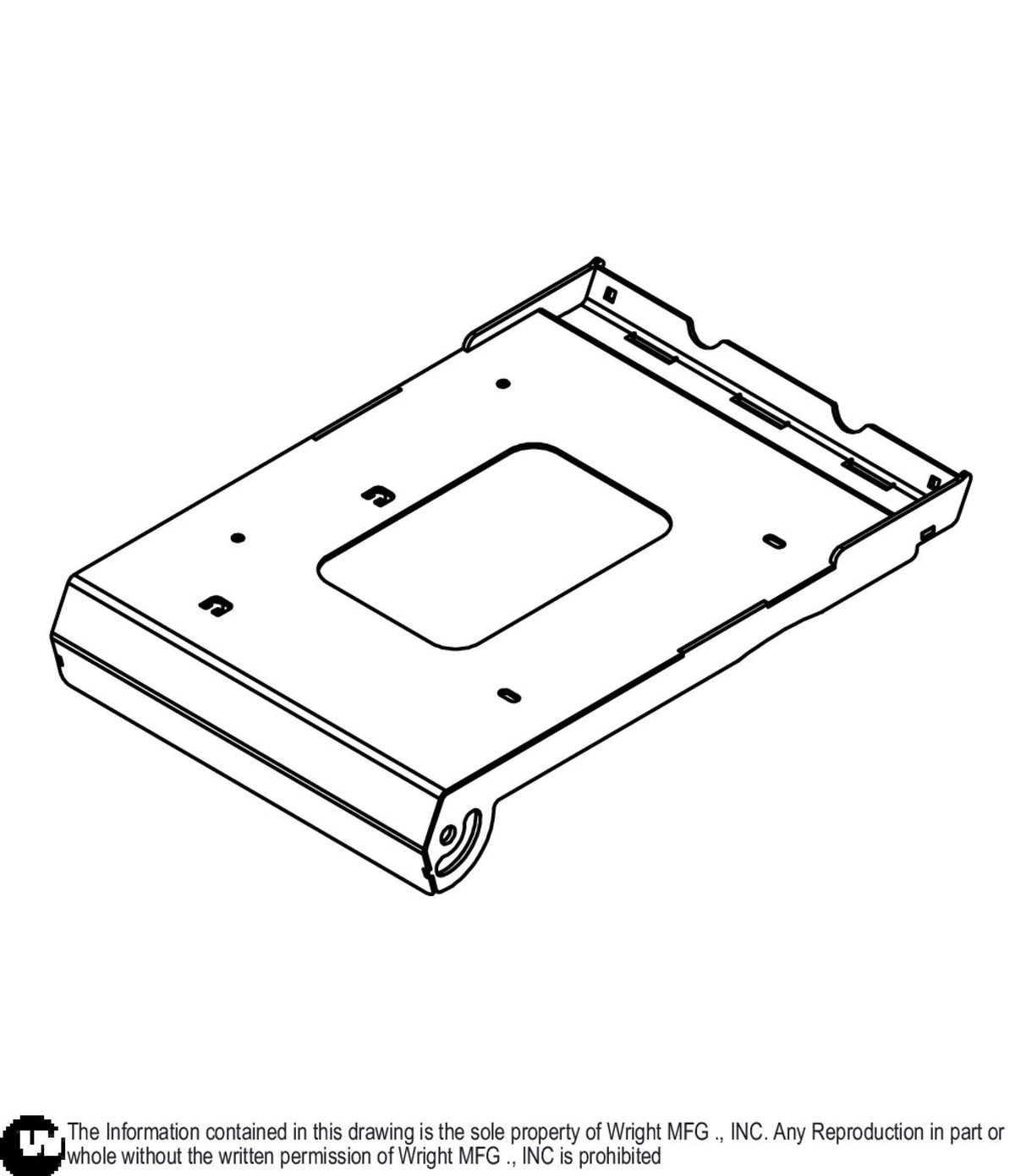 WZXT Seat Support Weldment 93420264 Default Title