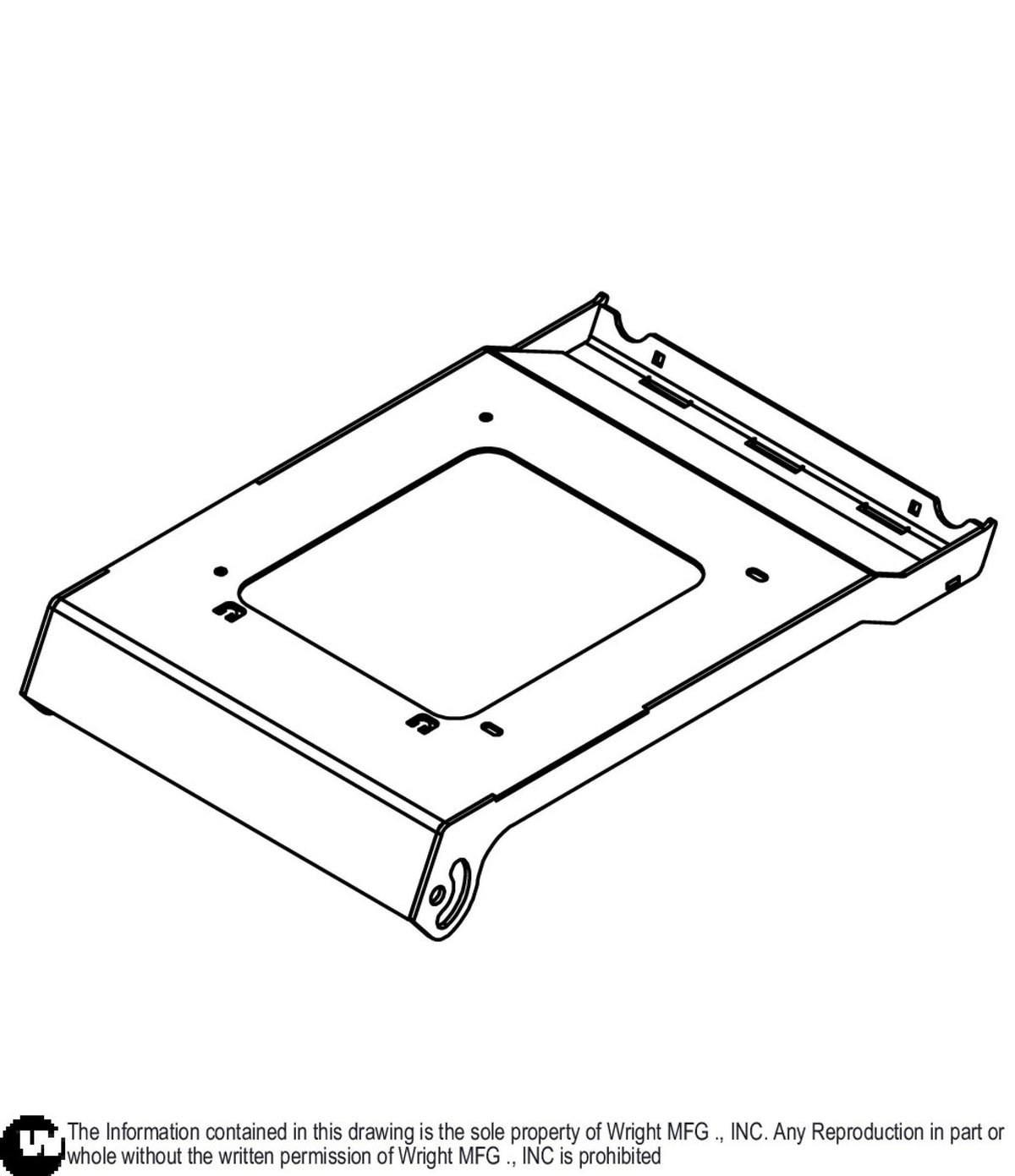 WZXL Seat Support Weldment 93420276 Default Title