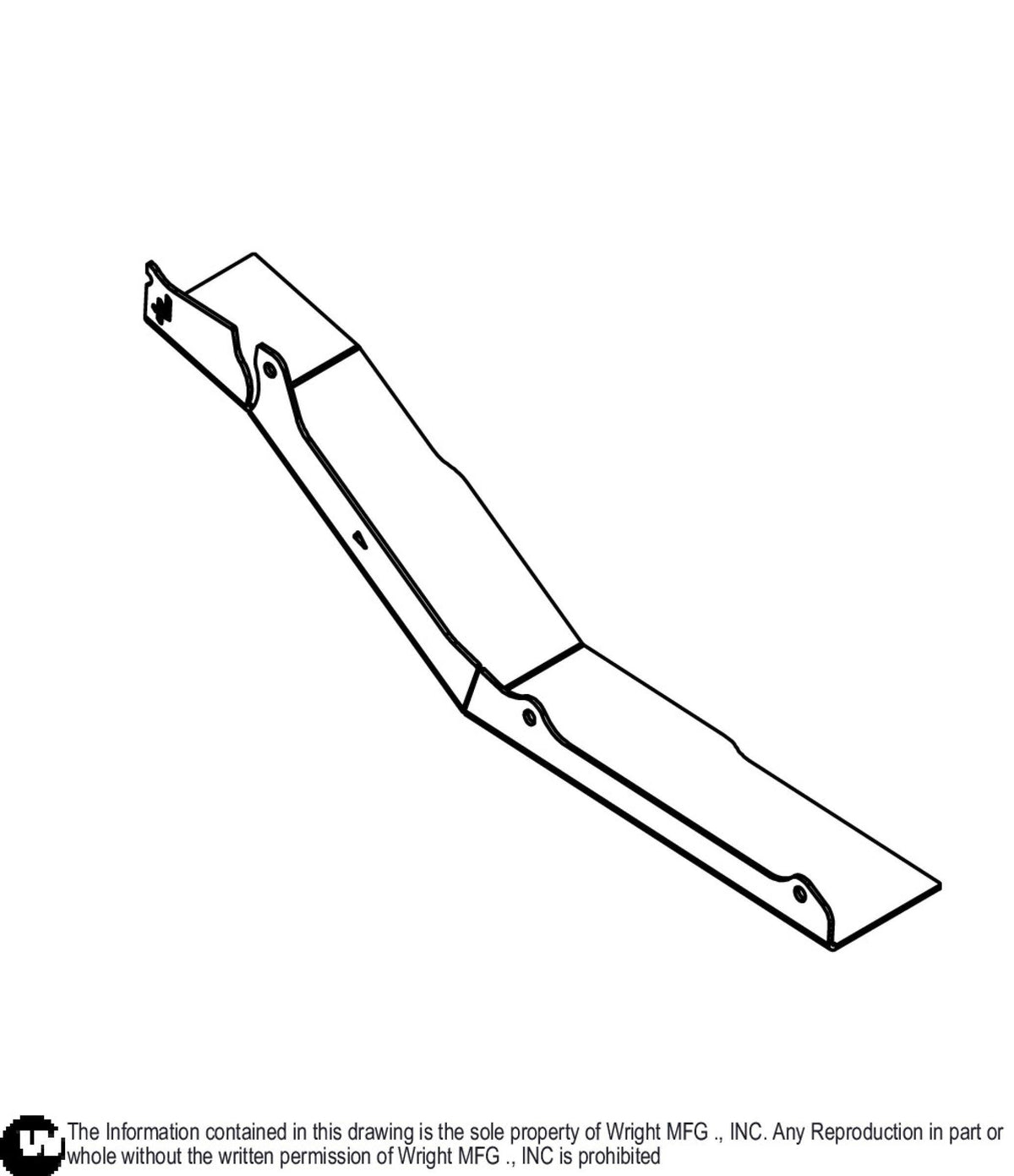 11GA 48 WSB Bent Baffle Discharge 93430067 Default Title