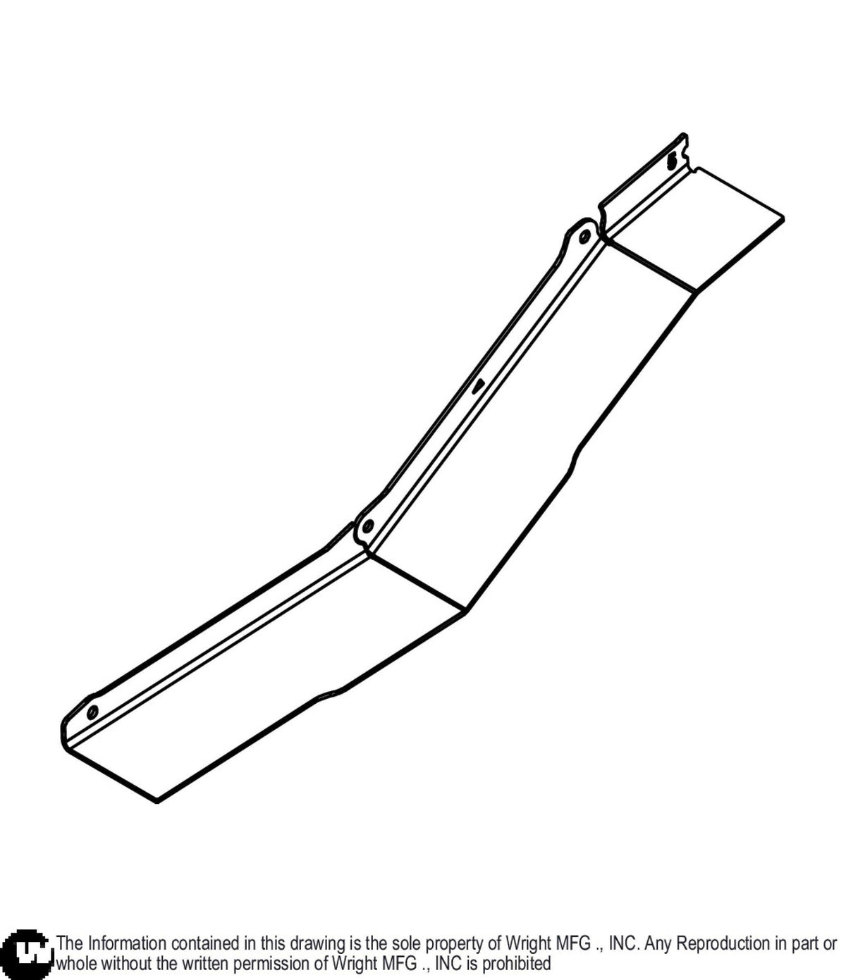11GA 52 WSB Bent Baffle Discharge 93440096 Default Title