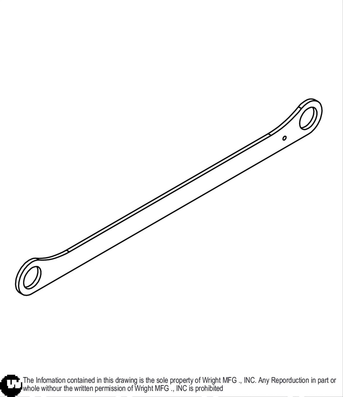Deck Lift Axle Connector Linkage 93460079 Default Title
