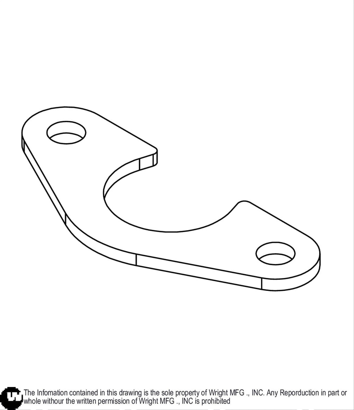 WZ Deck Lift Axle Support 93460081 Default Title