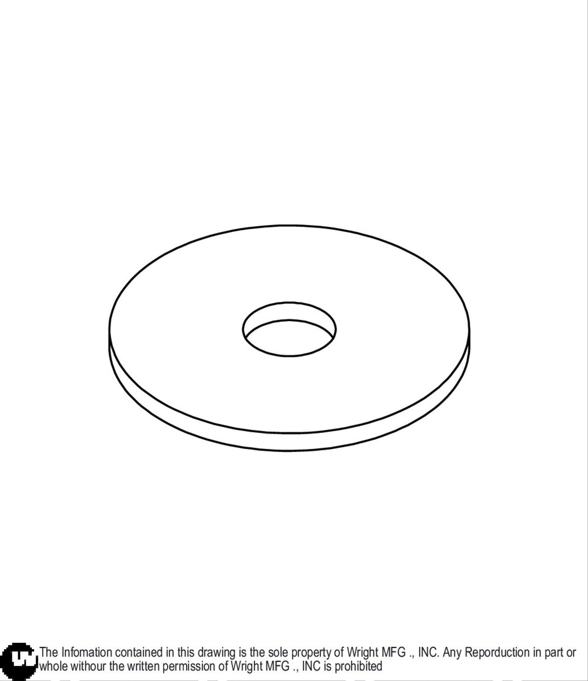 WZ Deck Lift Axle Connector Washer 93460084 Default Title