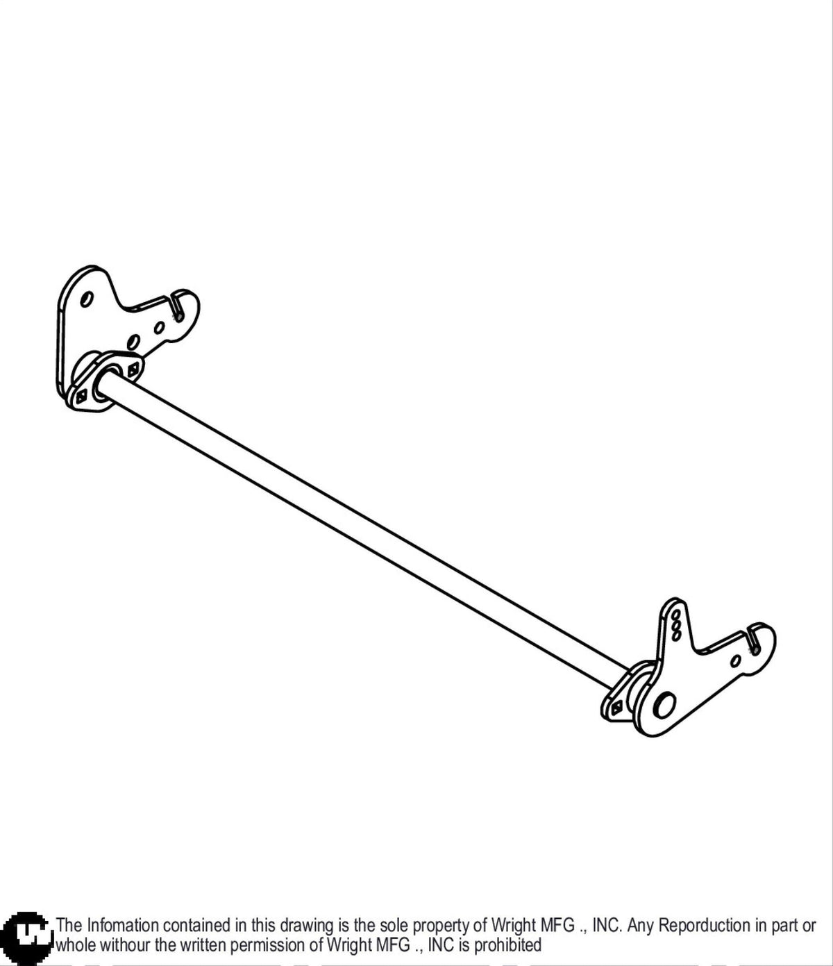 WZ Rear Deck Lift Axle 93460148 Default Title