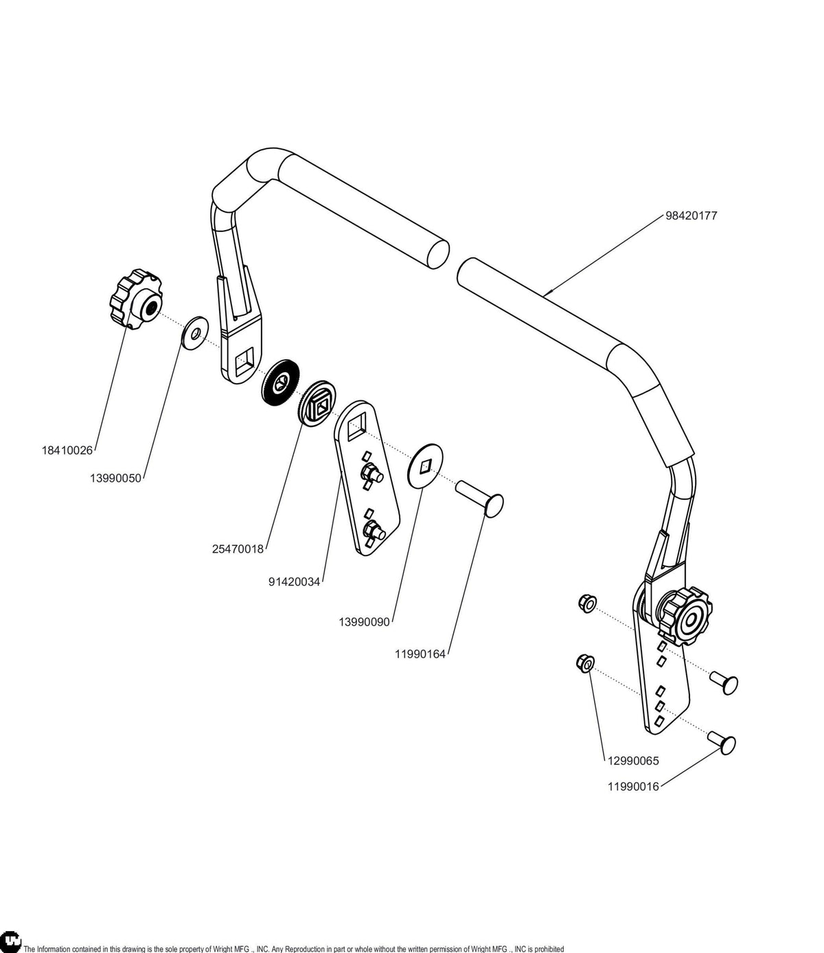 WZTO Control Handle Upgrade Kit 95420009 Default Title