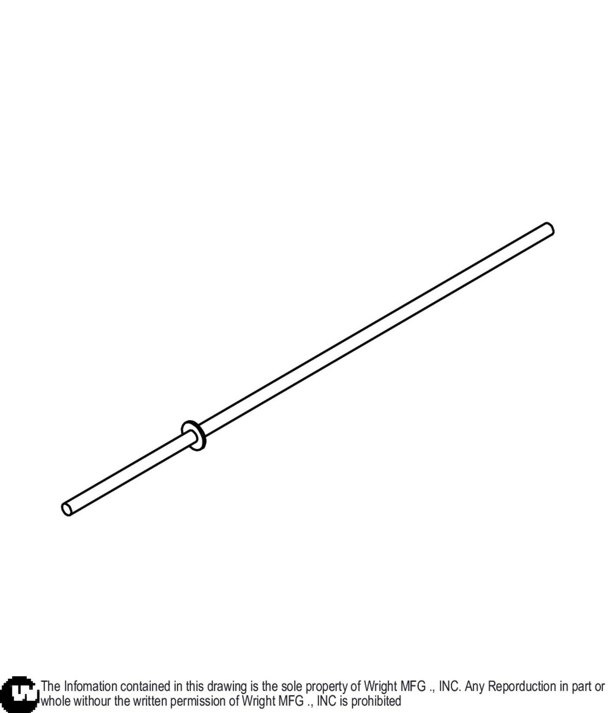 WZTO Brake Pull Rod Weldment 96410006 Default Title