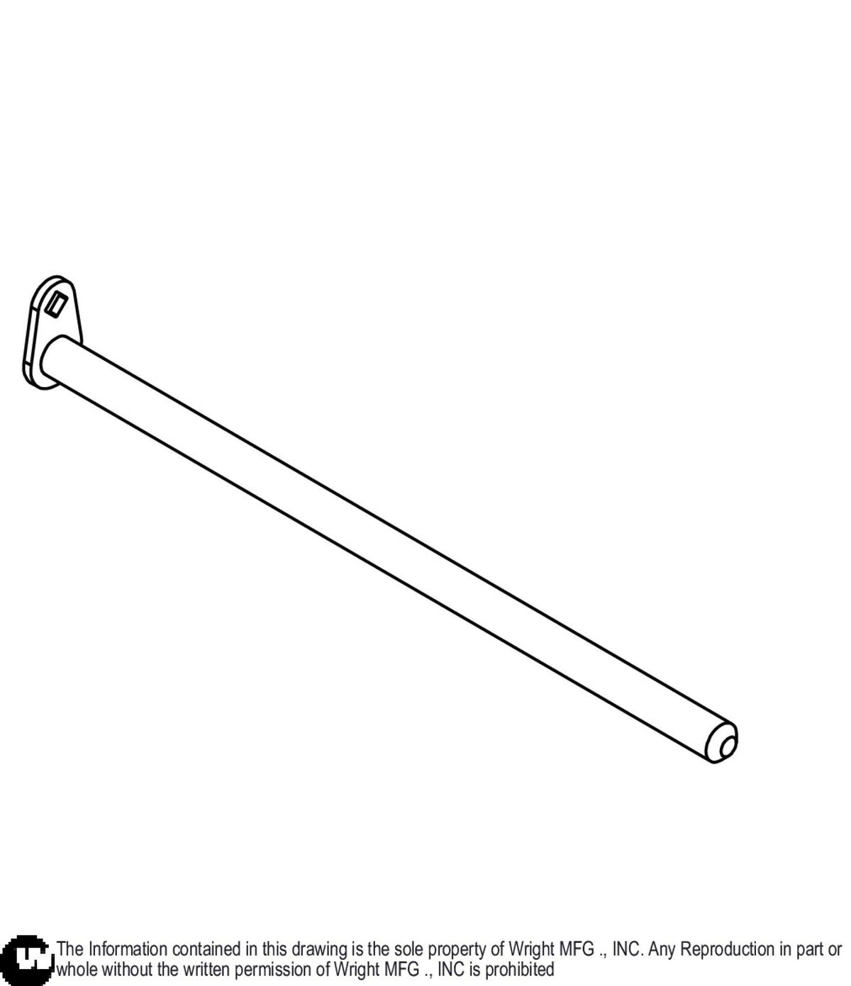 WZ2 Suspension Through Pin Weldment 96410013 Default Title