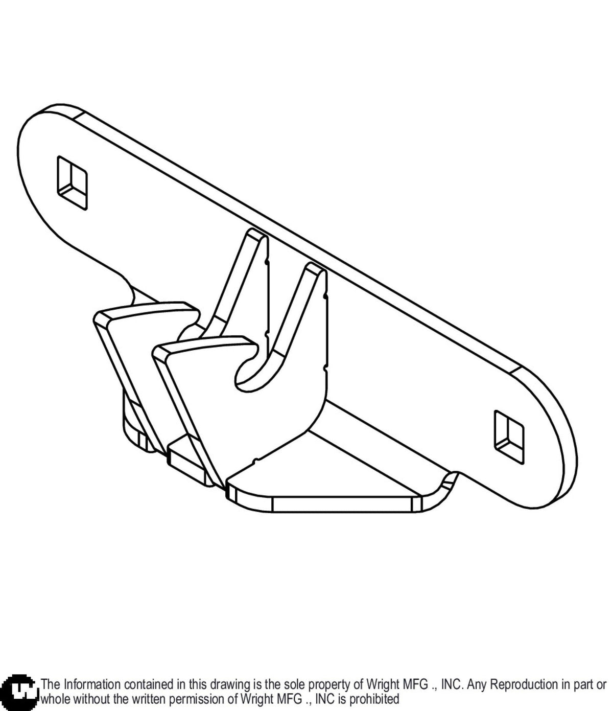 WZXT Parking Brake Latch Weldment 96410017 Default Title