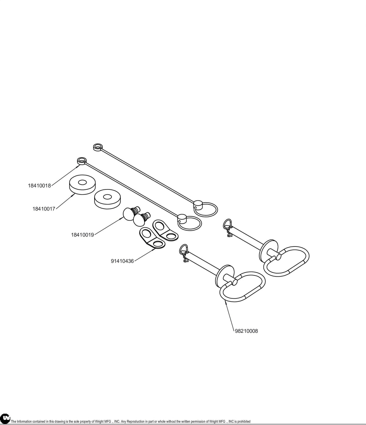 WZ ROPS Hardware Kit 98210005 Default Title