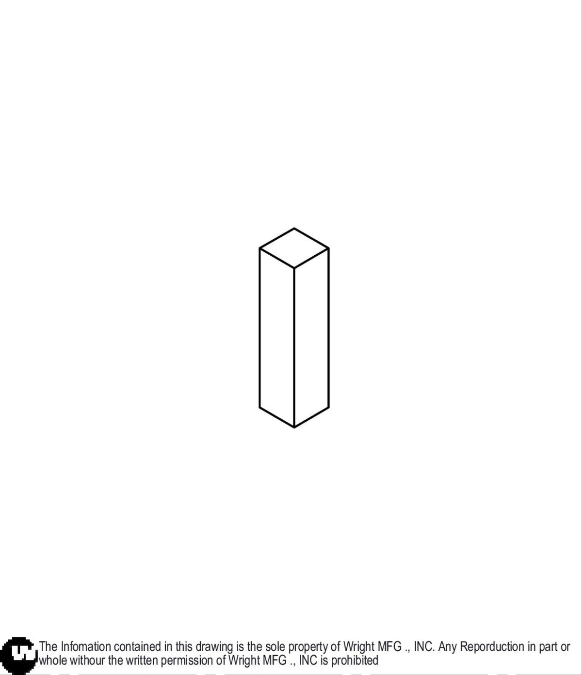 1/4 Square X .50 Key 98320047 Default Title