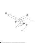 Left WZTO Control Pivot Assembly 98410421 Default Title