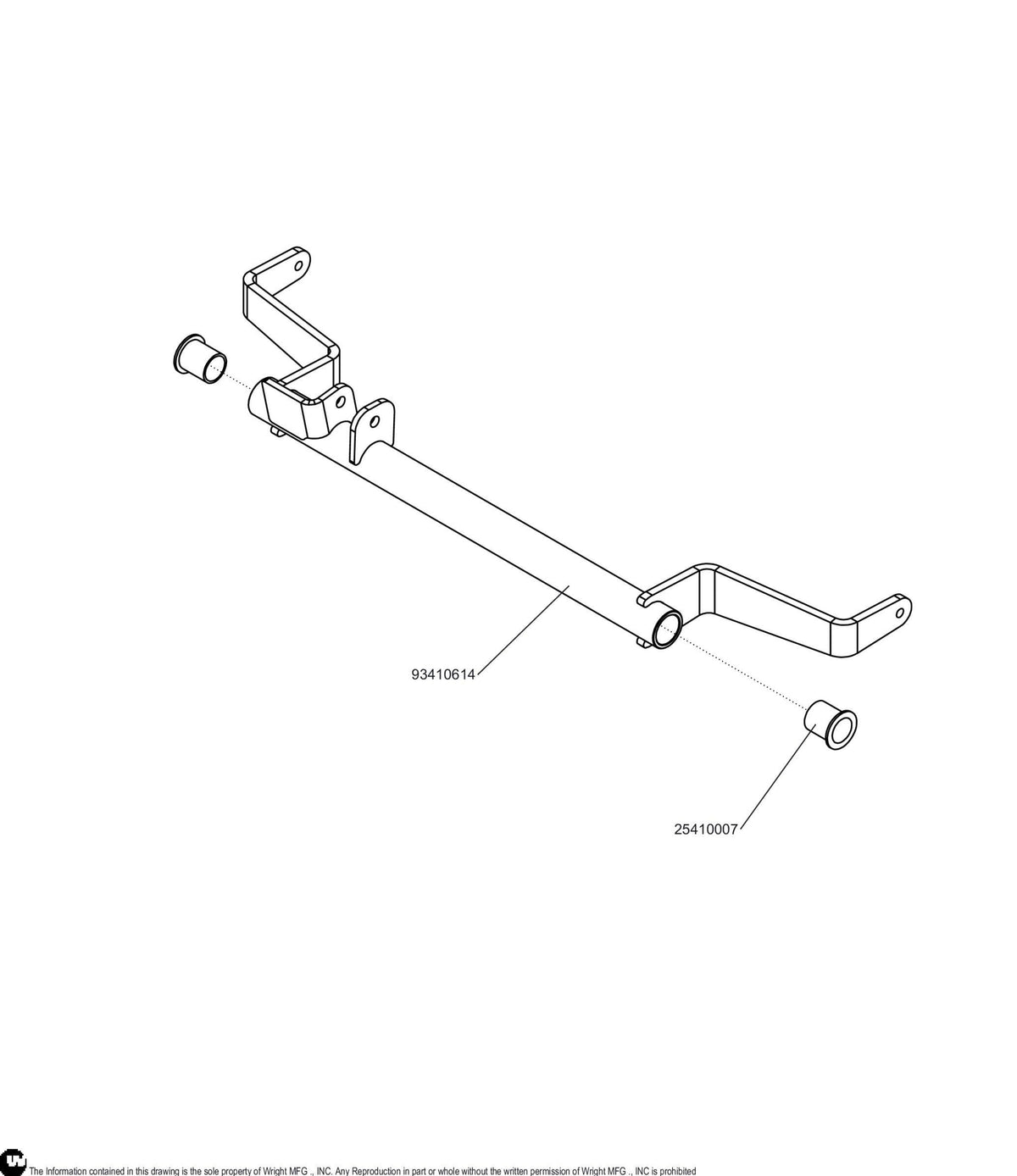 WZXT Brake Axle Assembly 98410441 Default Title