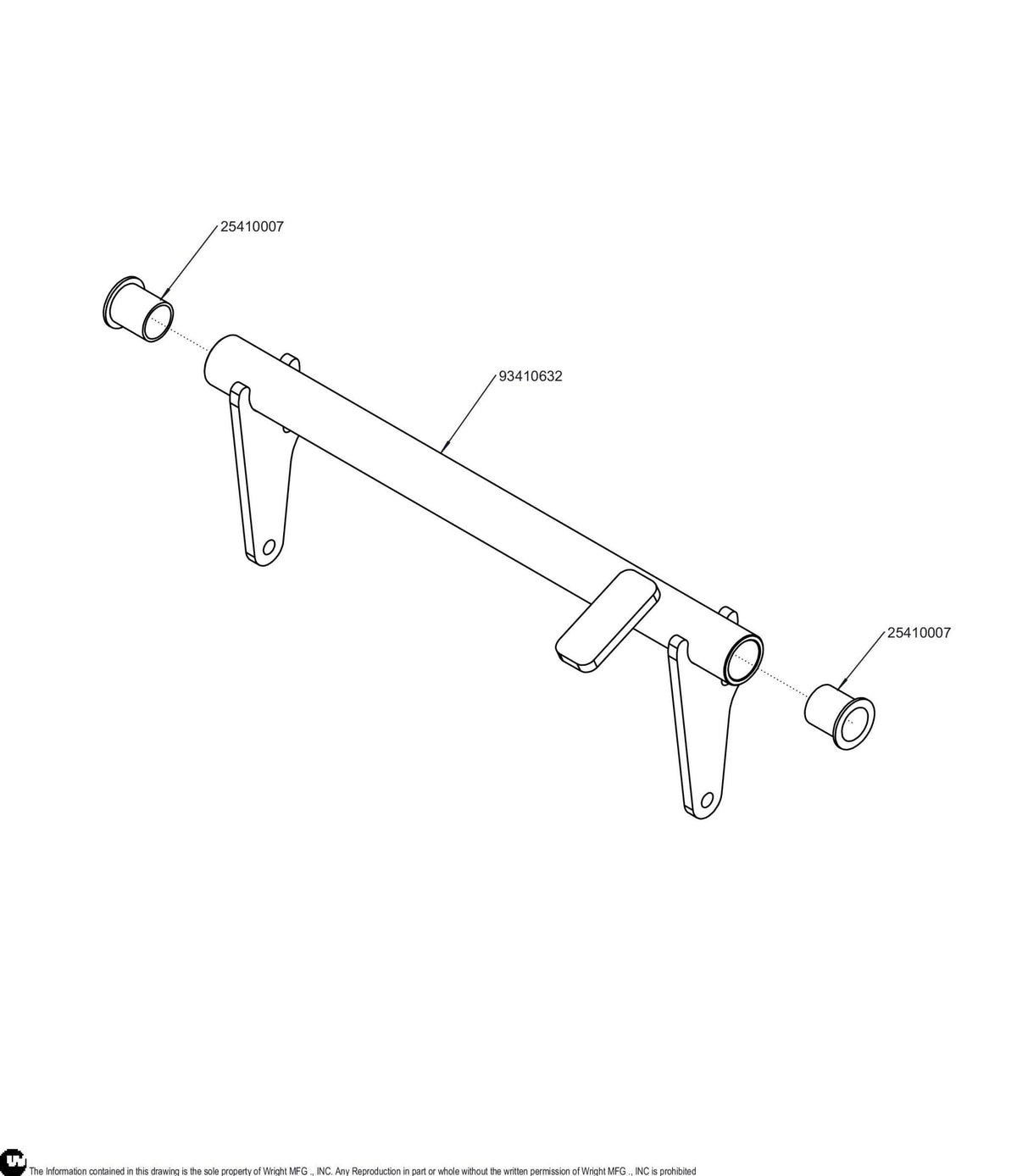 WZXL Brake Axle Assembly 98410451 Default Title