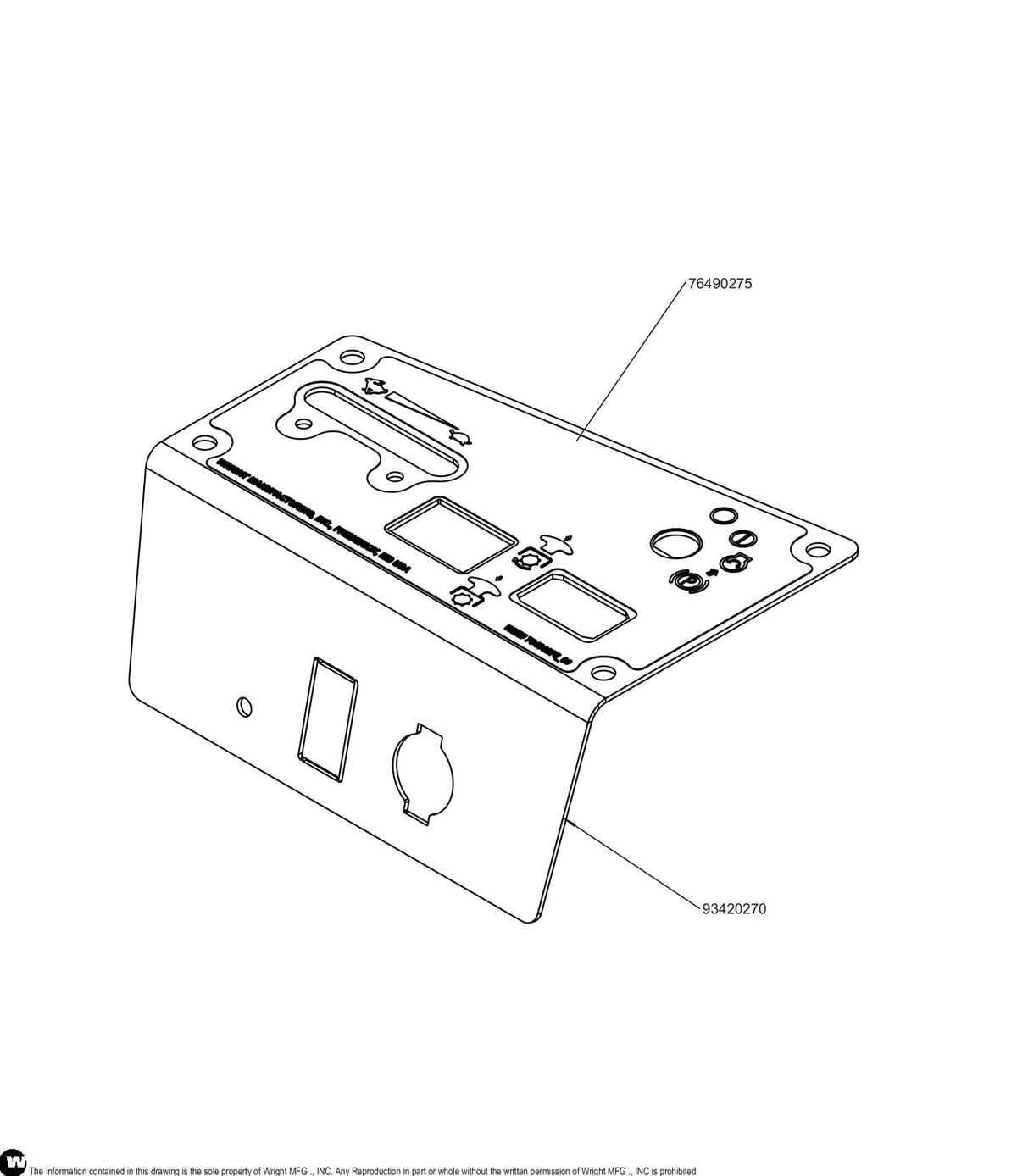 WZXT Dash Panel Service Assembly 98420184 Default Title