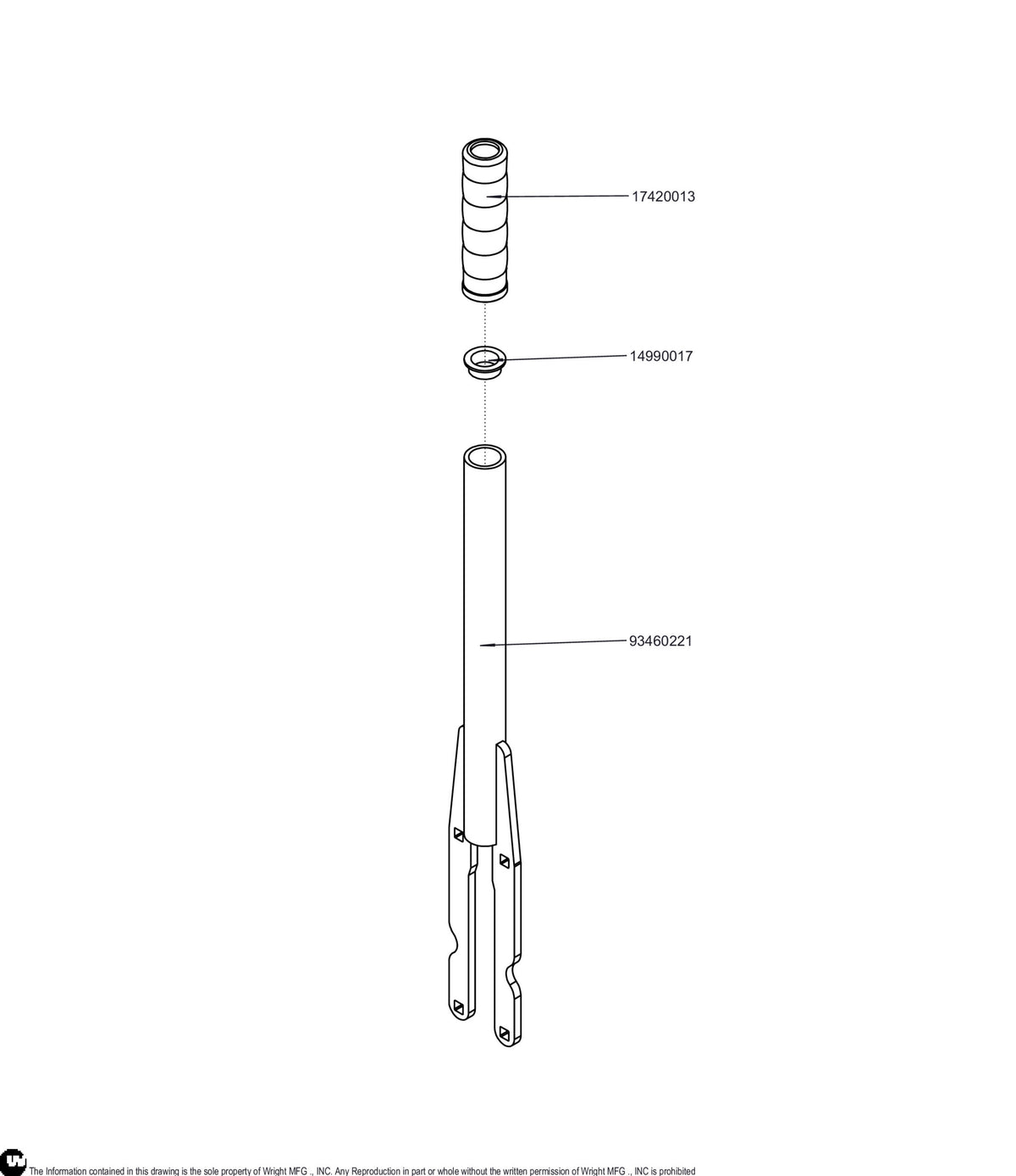 WSTX/WSPX Deck Lift Handle 98460081 Default Title