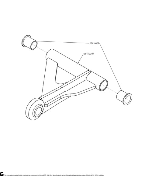 Extra Clearance Control Arm Assembly 98490028